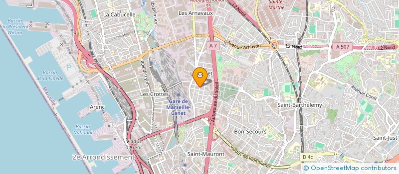 localisation de l'entreprise MAGLA à MARSEILLE