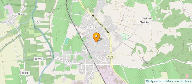 localisation de l'entreprise MAGLAE  VARRAINS