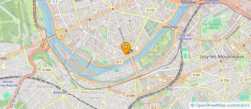 localisation de l'entreprise MAGLIA à BOULOGNE-BILLANCOURT