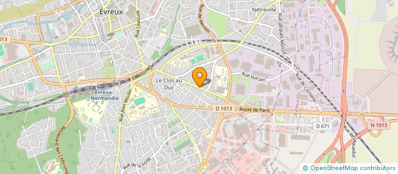 localisation de l'entreprise MAGLIA  EVREUX