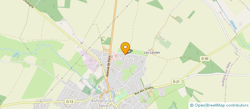 localisation de l'entreprise MAGLIBER à AUBIGNY-SUR-NERE