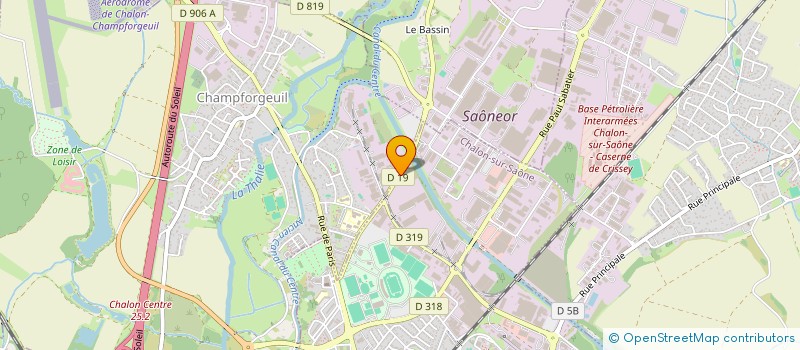 localisation de l'entreprise MAGLIFE  CHALON-SUR-SAONE