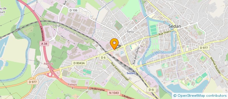 localisation de l'entreprise MAGLIT SEDAN  SEDAN