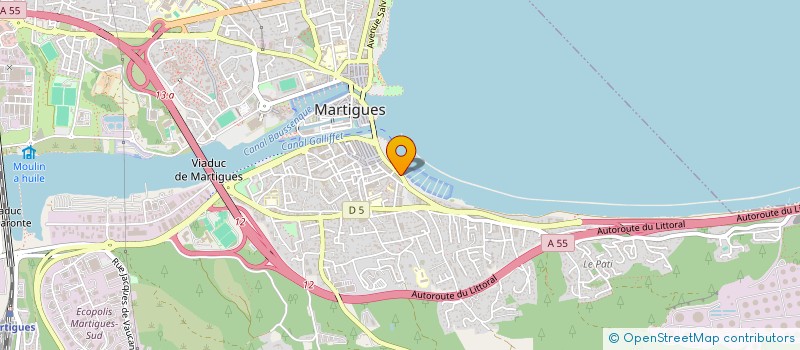 localisation de l'entreprise MAGMA  MARTIGUES