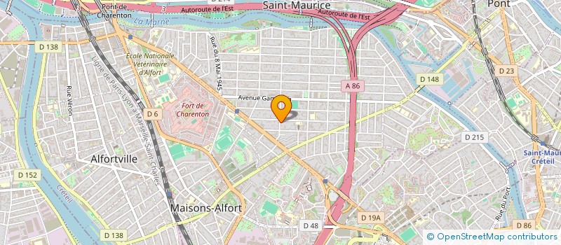 localisation de l'entreprise MAGMA à MAISONS-ALFORT