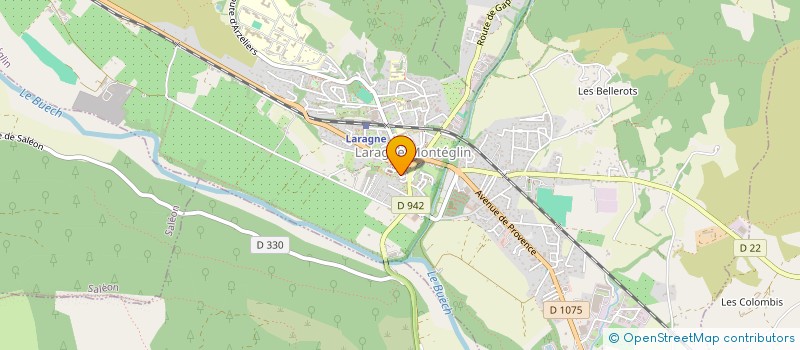 localisation de l'entreprise MAGMA  VAL BUECH-MEOUGE