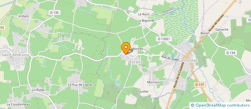 localisation de l'entreprise MAGMA  EYRANS