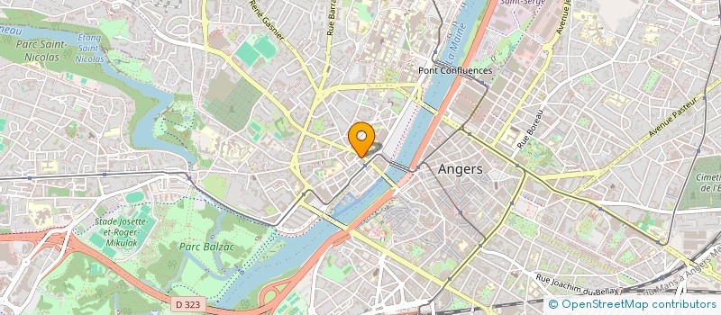 localisation de l'entreprise MAGMA à ANGERS