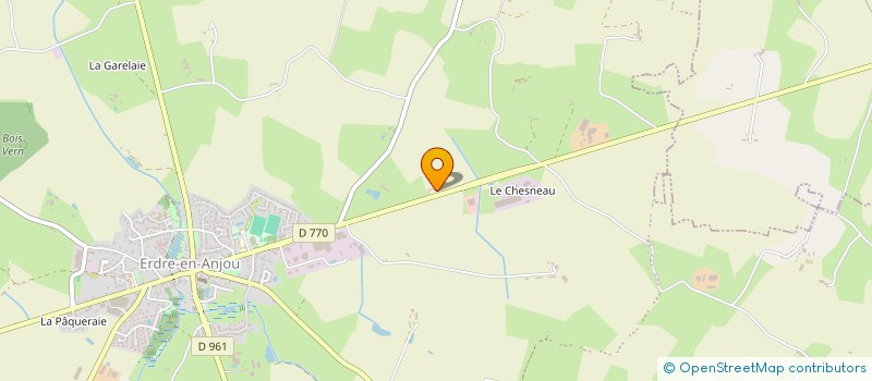 localisation de l'entreprise MAGMA  ERDRE-EN-ANJOU