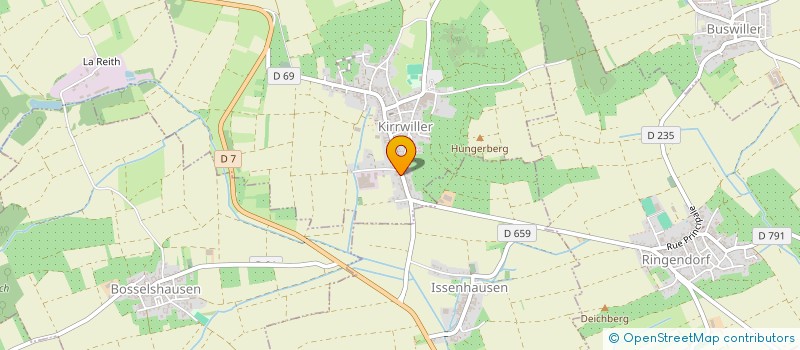 localisation de l'entreprise MAGMA  BOUXWILLER