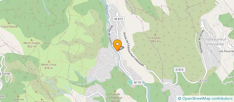 localisation de l'entreprise MAGMA  TOURRETTE-LEVENS