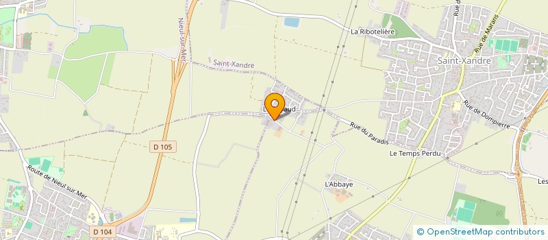 localisation de l'entreprise MAGMA B.E  PUILBOREAU