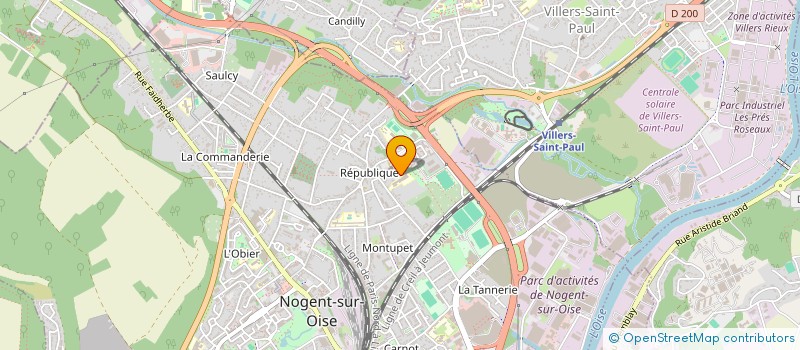 localisation de l'entreprise MAGMA DIGITAL  NOGENT-SUR-OISE