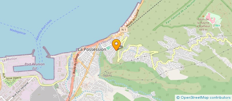 localisation de l'entreprise MAGMA HOLDING  LA POSSESSION