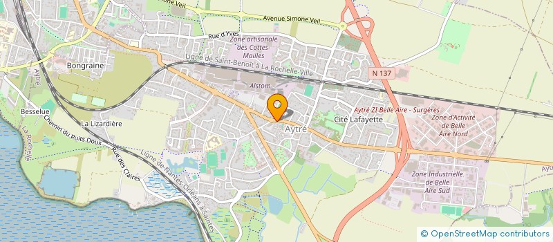 localisation de l'entreprise MAGMA IMMO  AYTRE