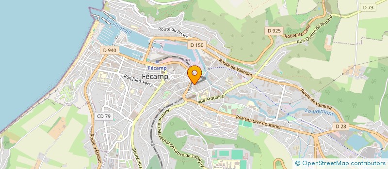 localisation de l'entreprise MAGMACOM  FECAMP