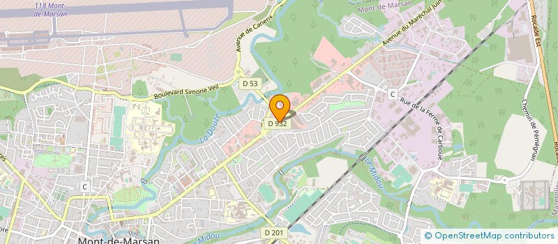localisation de l'entreprise MAGMDM  MONT-DE-MARSAN