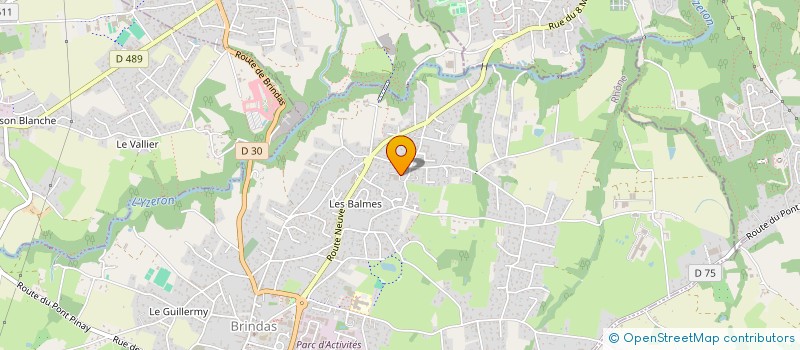 localisation de l'entreprise MAGN'IMMO  BRINDAS