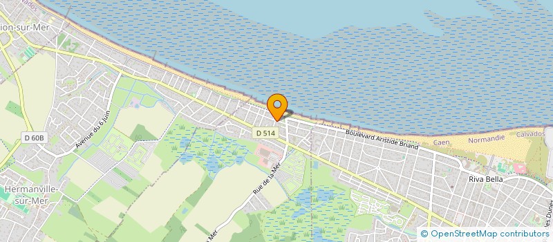 localisation de l'entreprise MAGNA  COLLEVILLE-MONTGOMERY