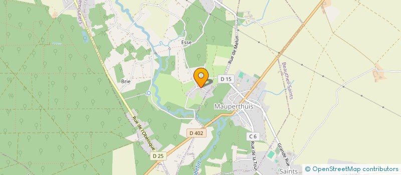 localisation de l'entreprise MAGNACOSITA  SAINT-AUGUSTIN