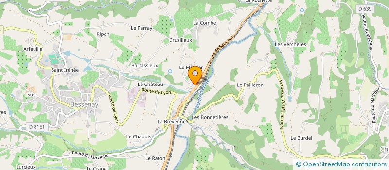 localisation de l'entreprise MAGNAE ANIMAE LUGDUNENSIUM  BESSENAY