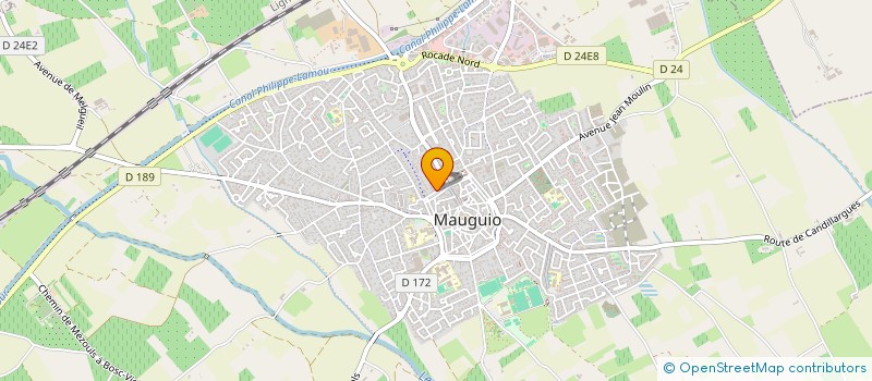 localisation de l'entreprise MAGNAN  MAUGUIO