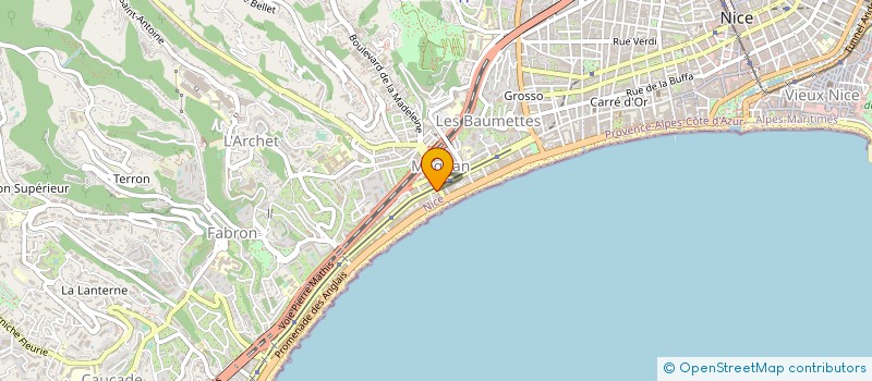 localisation de l'entreprise MAGNAN DELICES D'AUTREFOIS à NICE