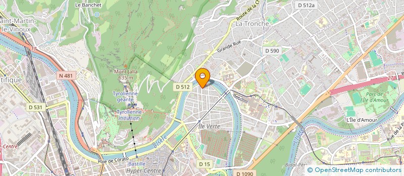 localisation de l'entreprise MAGNANERIE  GRENOBLE