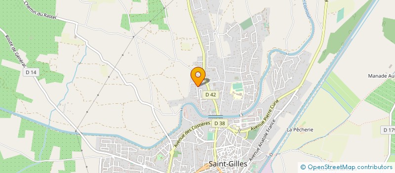 localisation de l'entreprise MAGNANI NEGOCE à SAINT-GILLES