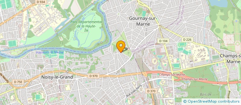 localisation de l'entreprise MAGNANIME  NOISY-LE-GRAND