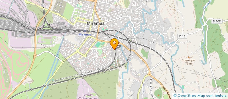 localisation de l'entreprise MAGNANT INVEST à MIRAMAS