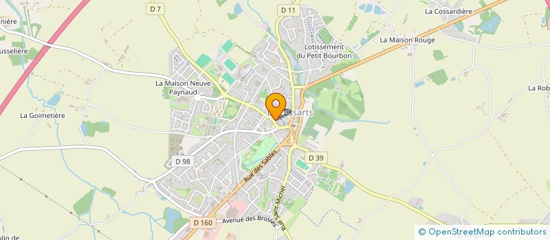 localisation de l'entreprise MAGNAT AGENCY à ESSARTS-EN-BOCAGE