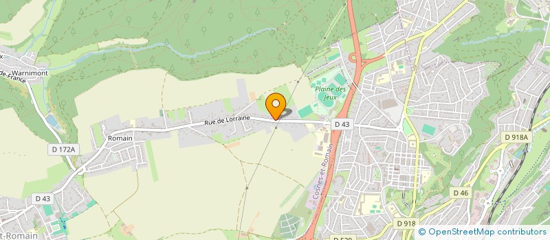 localisation de l'entreprise MAGNAZIC  COSNES-ET-ROMAIN