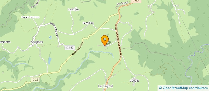 localisation de l'entreprise MAGNE AUGUSTIN ET JOSETTE  LE CAYROL