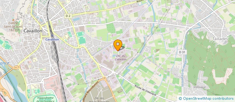 localisation de l'entreprise MAGNE DISTRIBUTION  CAVAILLON