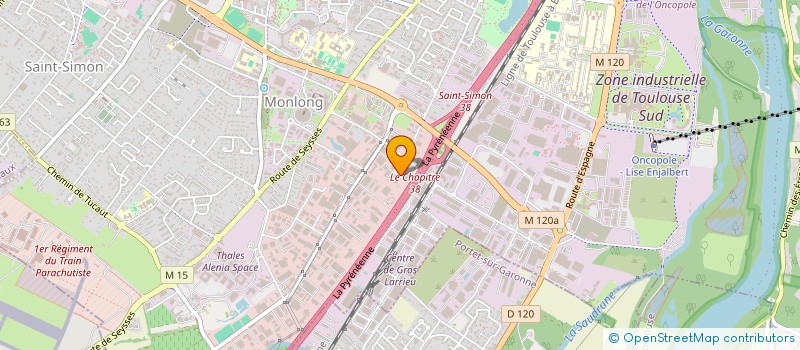 localisation de l'entreprise MAGNE ET PALMER à TOULOUSE