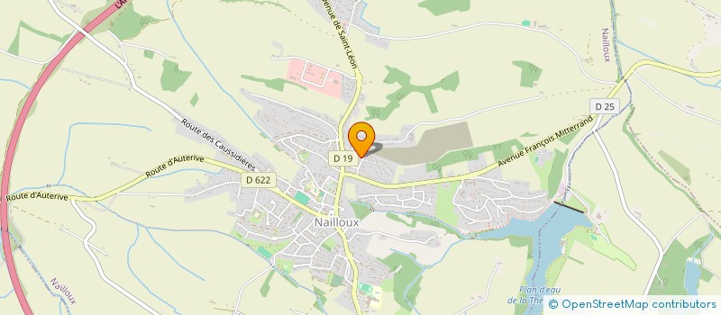 localisation de l'entreprise MAGNE IMMOBILIER  NAILLOUX