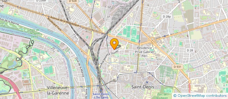 localisation de l'entreprise MAGNEFIK à SAINT-DENIS