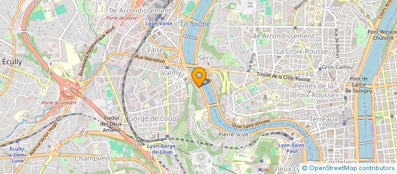 localisation de l'entreprise MAGNEPUB à LYON