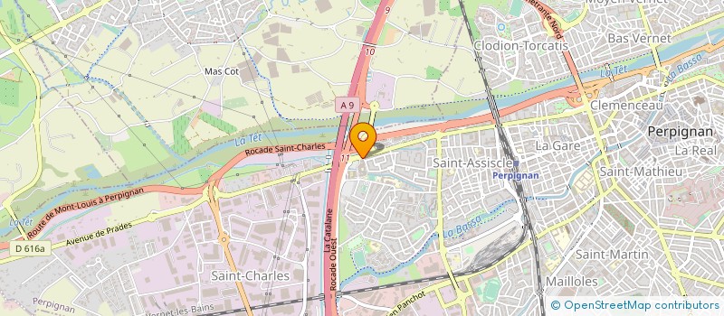 localisation de l'entreprise MAGNESCAN  PERPIGNAN