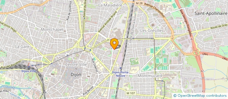 localisation de l'entreprise MAGNESIA PROCESS à DIJON