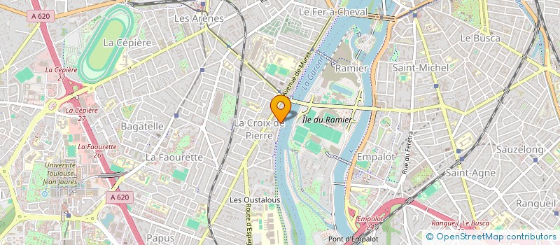 localisation de l'entreprise MAGNET à TOULOUSE