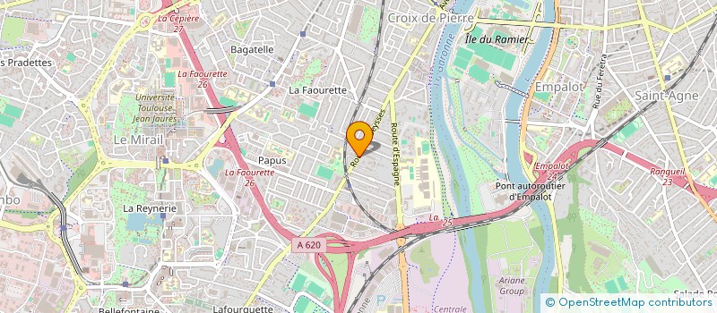 localisation de l'entreprise MAGNET  TOULOUSE