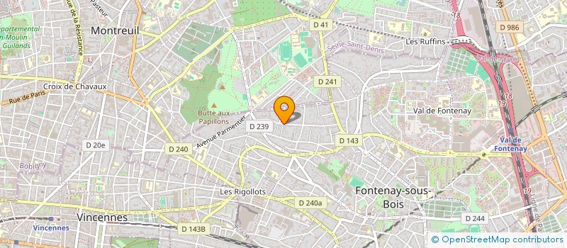 localisation de l'entreprise MAGNET SYSTEM  FONTENAY-SOUS-BOIS