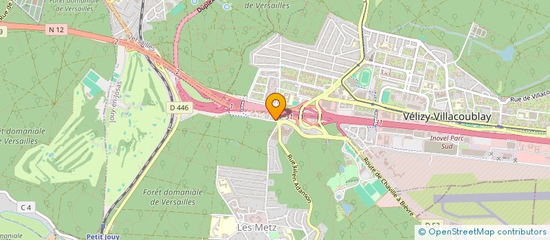 localisation de l'entreprise MAGNETFORME  JOUY-EN-JOSAS