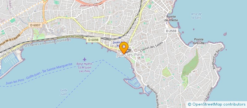 localisation de l'entreprise MAGNETIC BIKE à ANTIBES