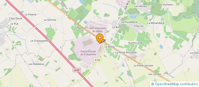 localisation de l'entreprise MAGNETIC CONCEPT BODEN DESIGN  MONTBERT