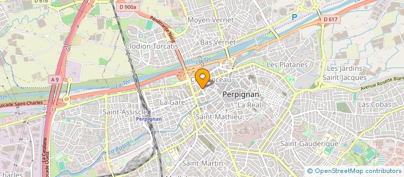 localisation de l'entreprise MAGNETIC CONSEIL à PERPIGNAN