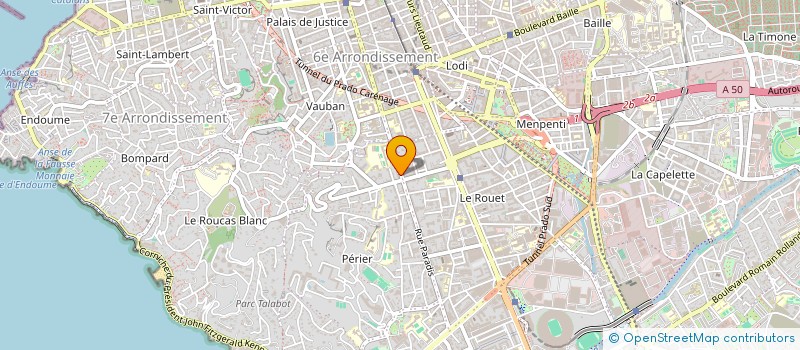 localisation de l'entreprise MAGNETIC DISORDER à MARSEILLE