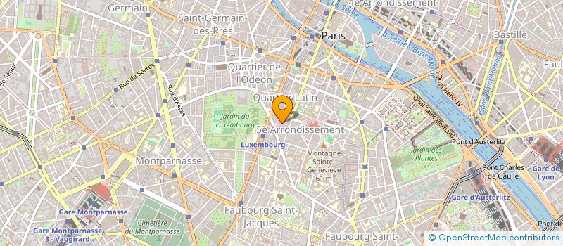 localisation de l'entreprise MAGNETIC'S  PARIS